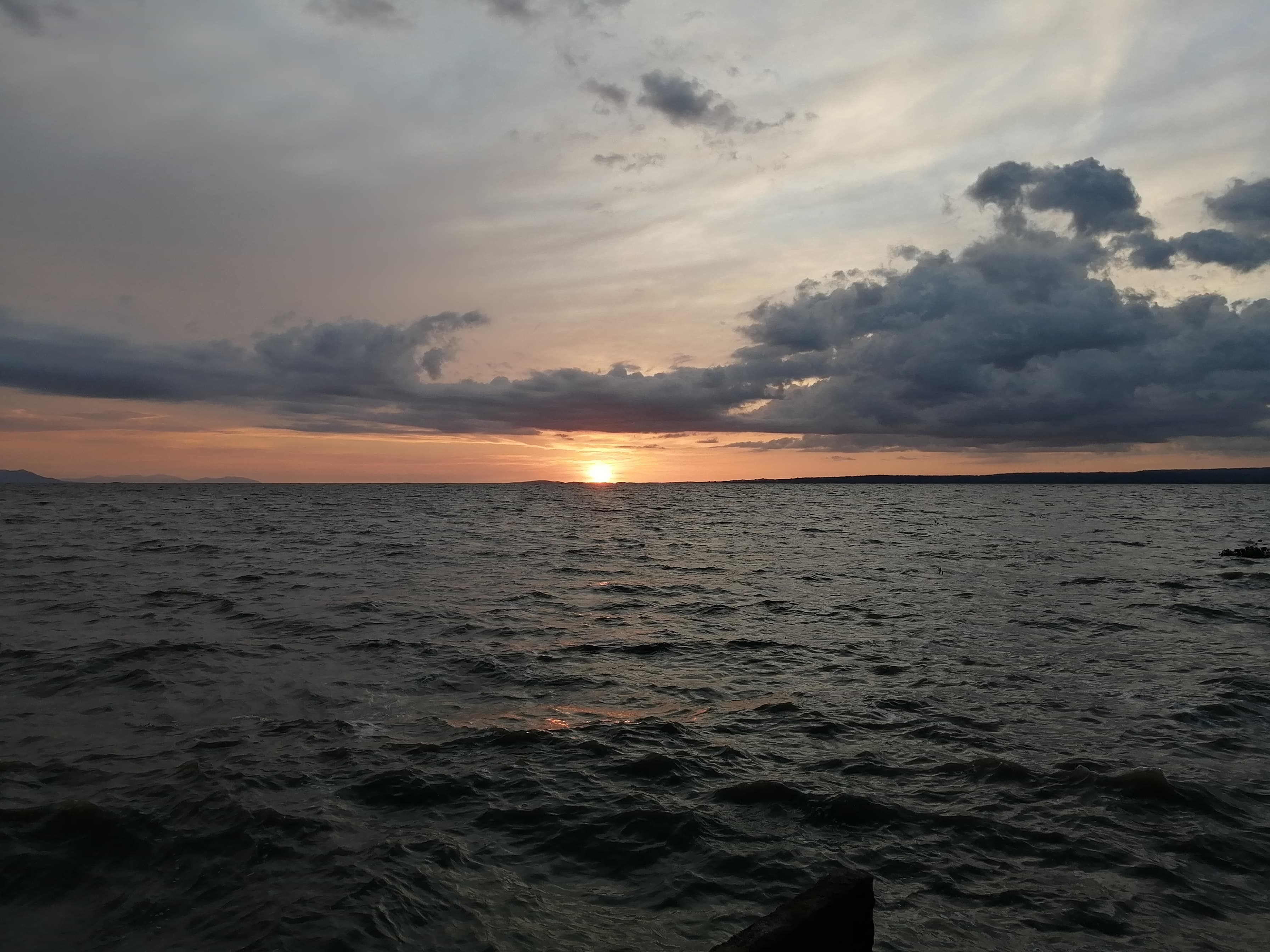 Sunset over Lake Victoria