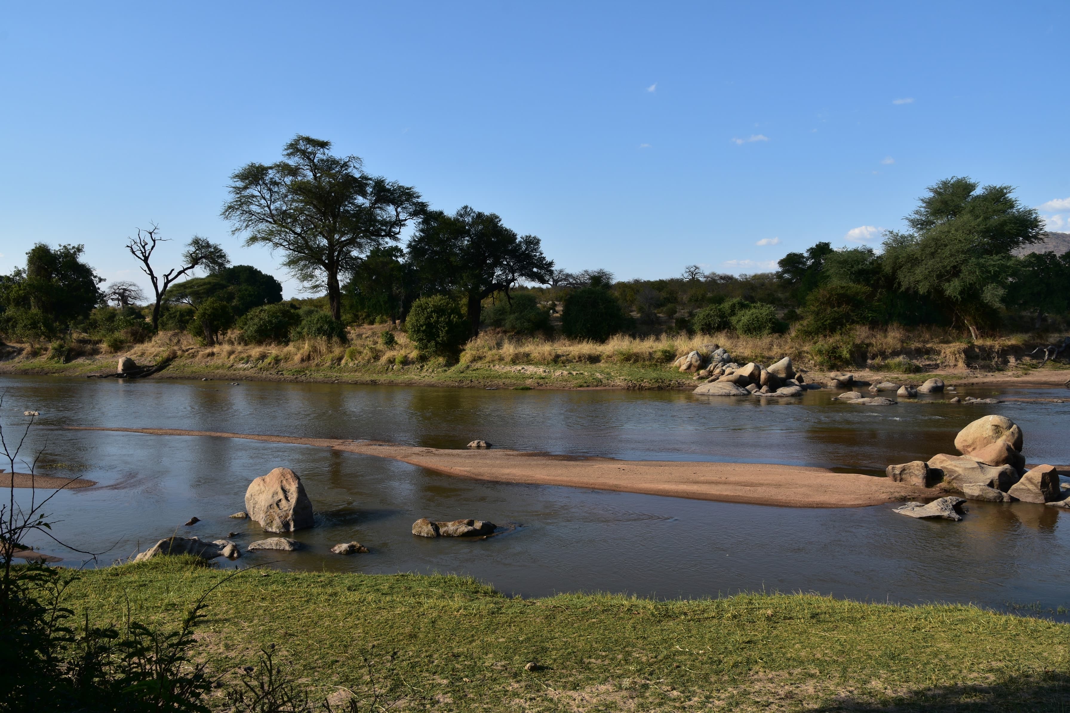 The Ruaha River in Ruaha National Park, Tanzania
